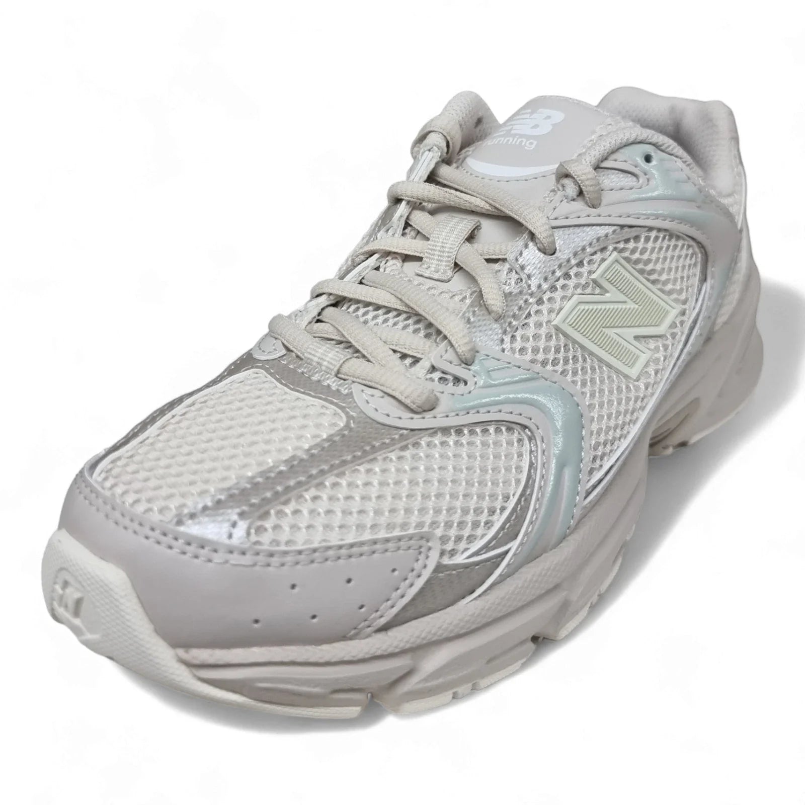 New Balance 530 ‘Moonbeam’ Trainers – Mesh Running Sneakers with ABZORB Cushioning (MR530AA1)