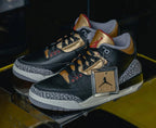 Nike Air Jordan 3 Retro Black Cement Gold – Premium Classic with Luxury Accents