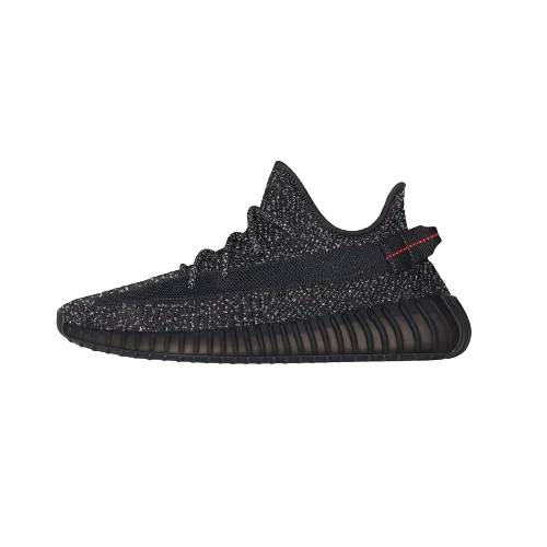 Adidas Yeezy Boost 350 V2 Black Reflective FU9007 Men's Shoes Sneakers Limited