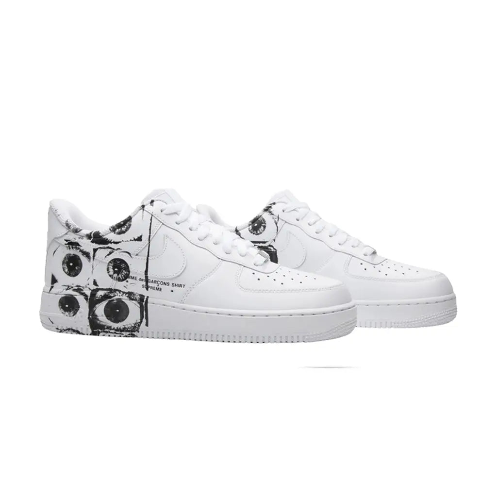 Supreme x Comme des Garçons Shirt x Nike Air Force 1 – Triple Collaboration Sneaker