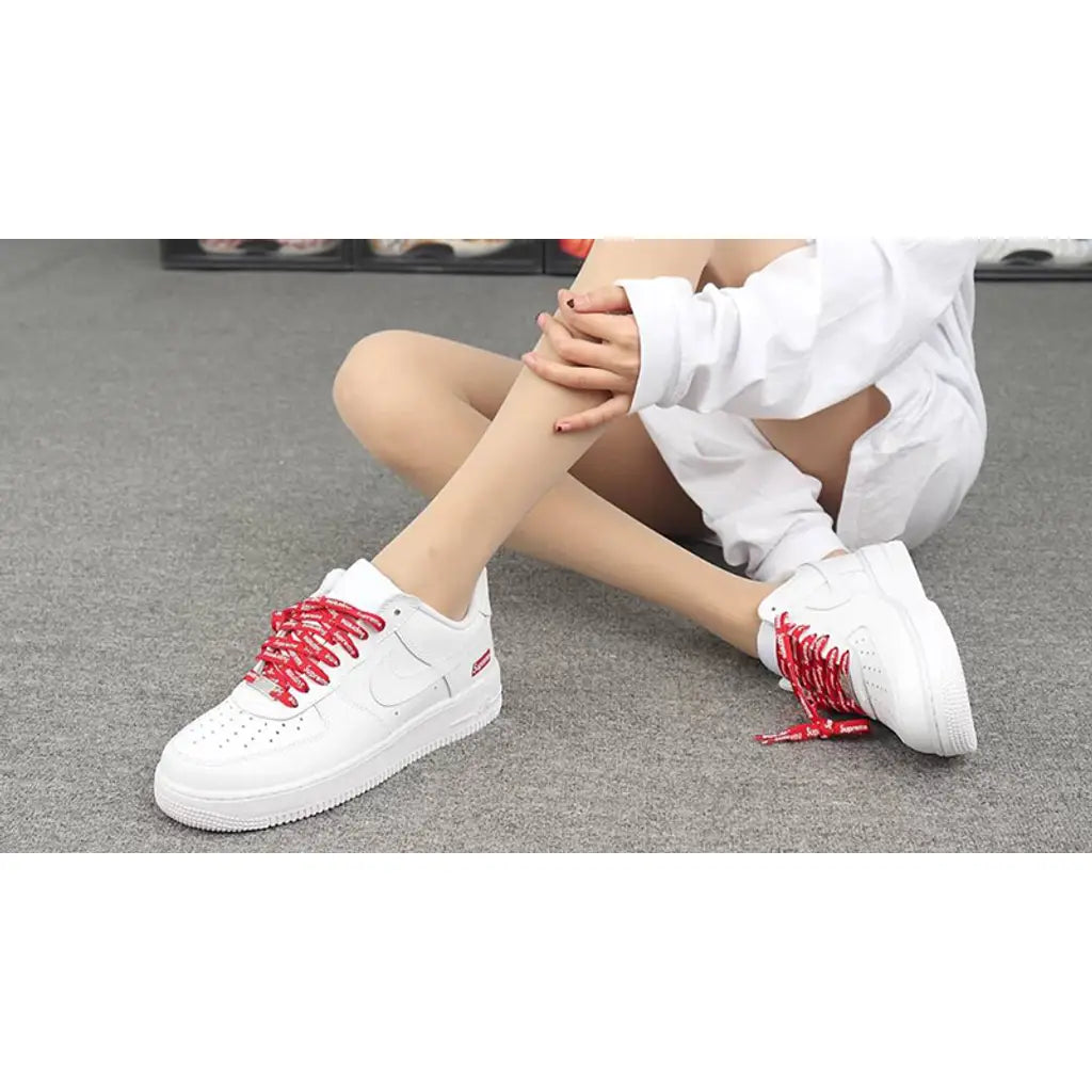 Supreme x Nike Air Force 1 Low White – Iconic Collaboration Sneaker