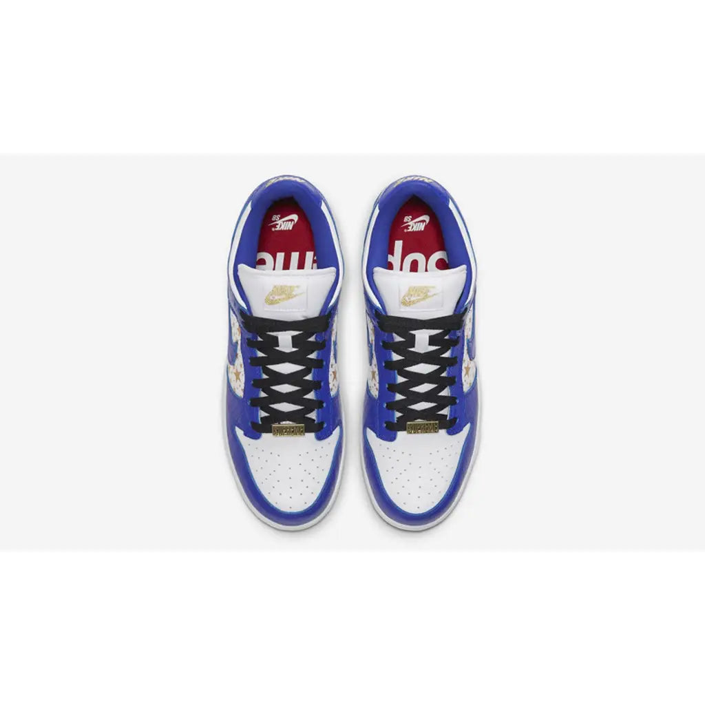 Supreme x Nike SB Dunk Low Stars Hyper Blue – Limited Edition Skate Sneakers