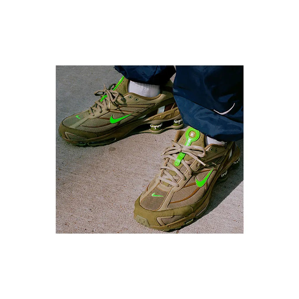 Supreme x Nike Shox Ride 2 Neutral Olive DN1615-200 – Olive Shox Cushioning Trainer