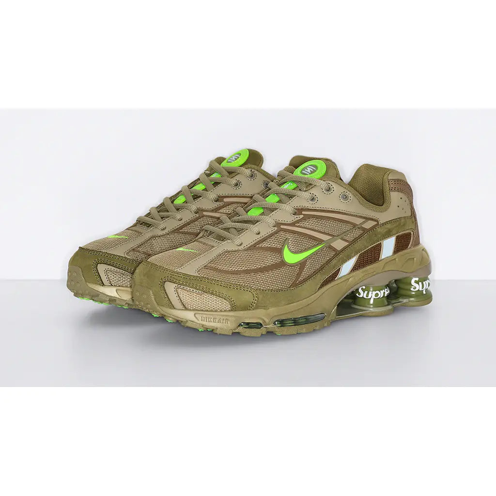 Supreme x Nike Shox Ride 2 Neutral Olive DN1615-200 – Olive Shox Cushioning Trainer