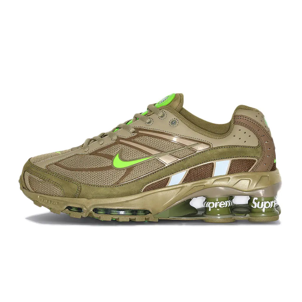 Supreme x Nike Shox Ride 2 Neutral Olive DN1615-200 – Olive Shox Cushioning Trainer