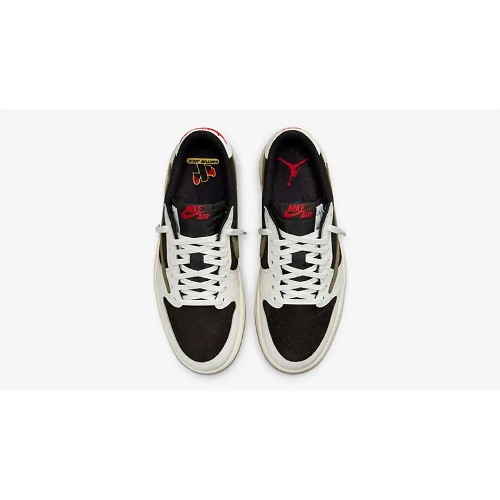 Nike Air Jordan 1 Retro Low OG SP x Travis Scott “Medium Olive” (DM7866-200) – Limited Edition Sneakers