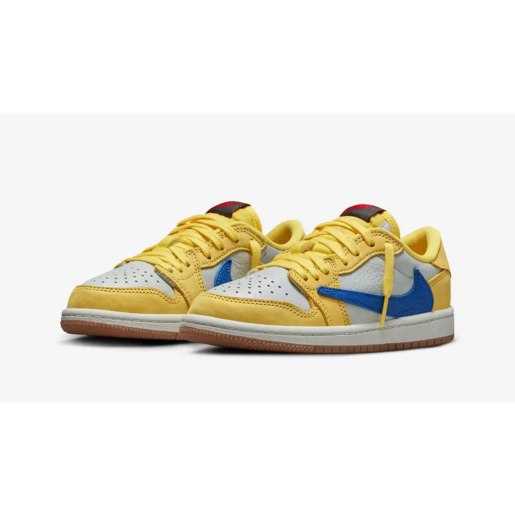 Jordan 1 Retro Low OG SP x Travis Scott “Canary” – Limited Edition Sneakers