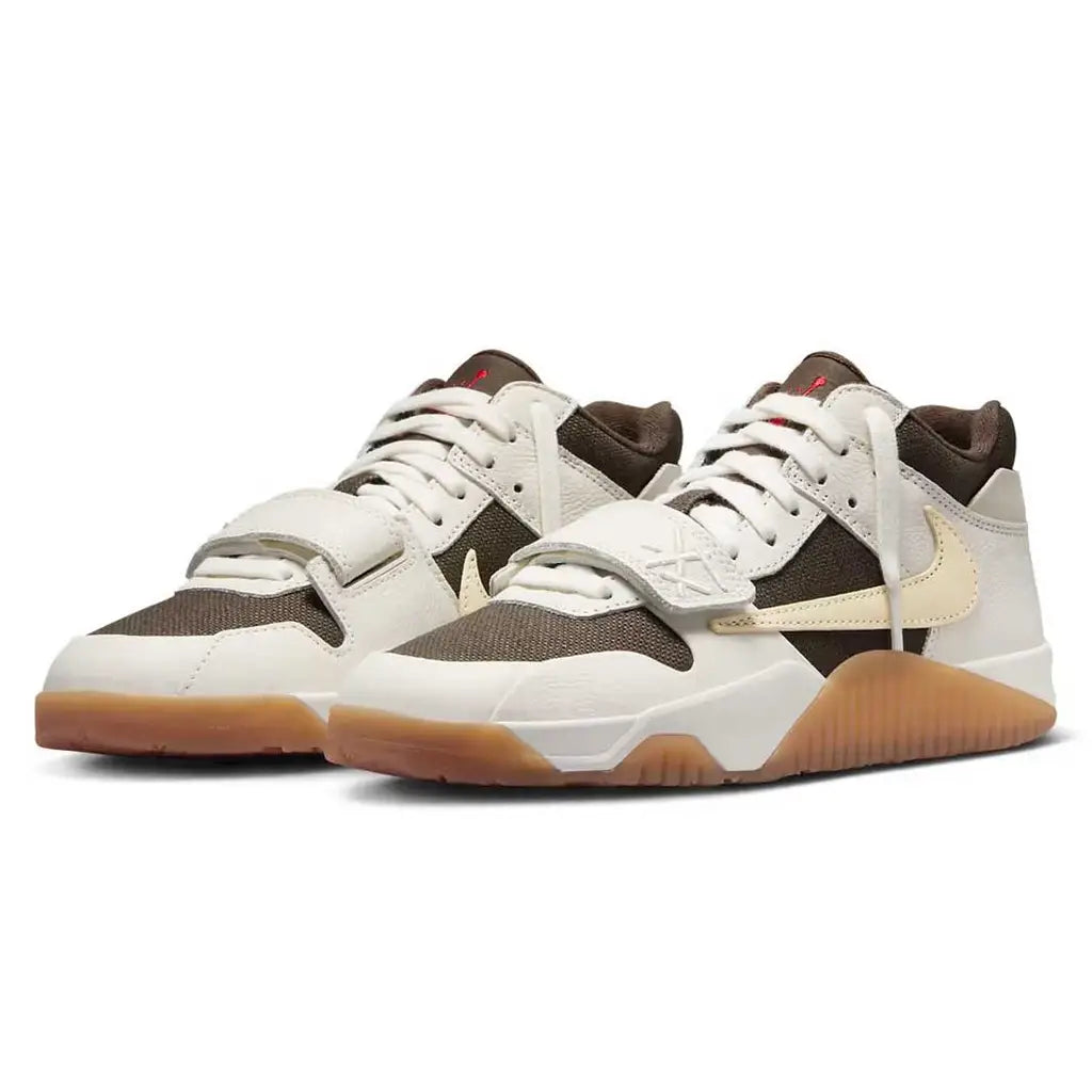 Travis Scott x Jordan Jumpman Jack "Sail Dark Mocha" | Official Collab Sneakers