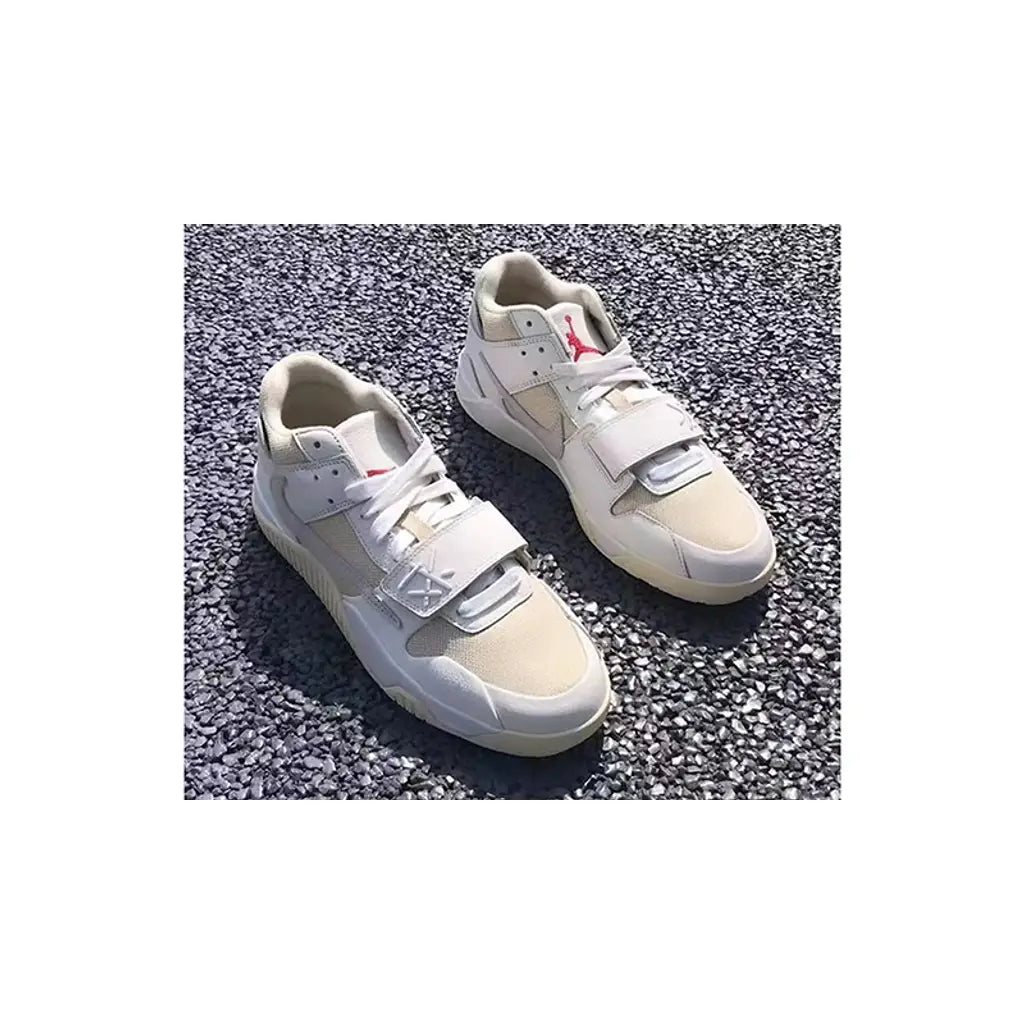 Travis Scott x Jordan Jumpman Jack "White Cream" | Official Collab Sneakers