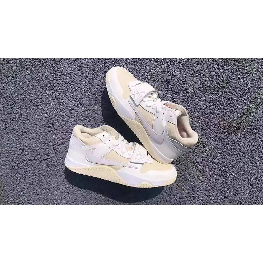 Travis Scott x Jordan Jumpman Jack "White Cream" | Official Collab Sneakers