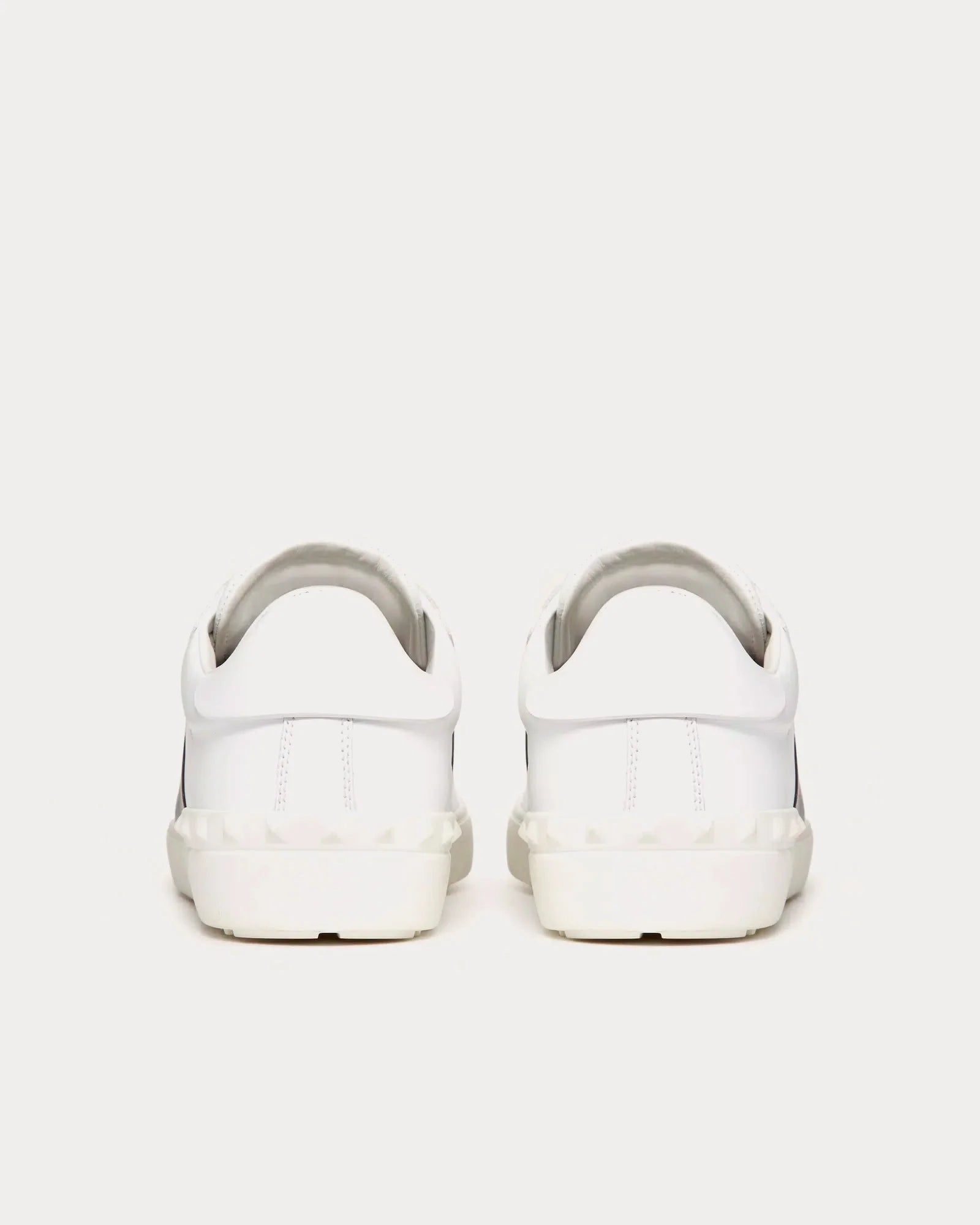 Valentino Open Calfskin ‘White Navy’ Low-Top Sneakers – Luxury Designer Trainers