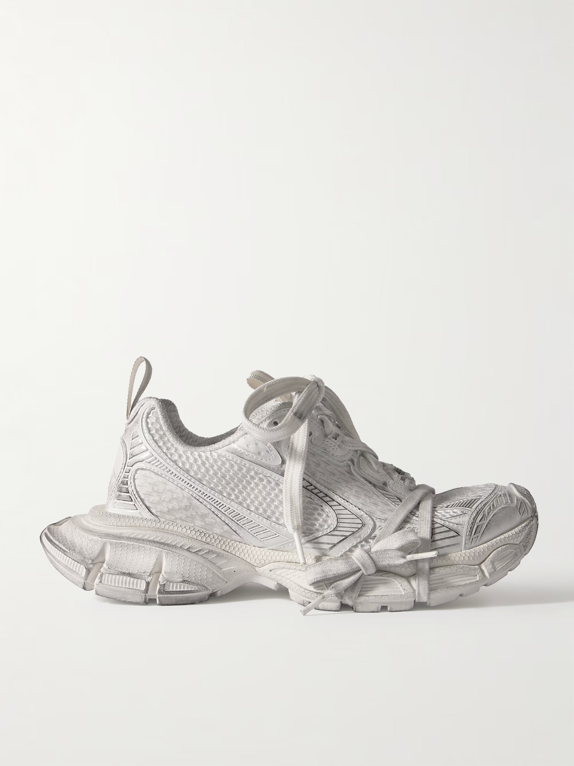 Balenciaga 3XL Summer Sneakers White | Luxury Designer Trainers UK