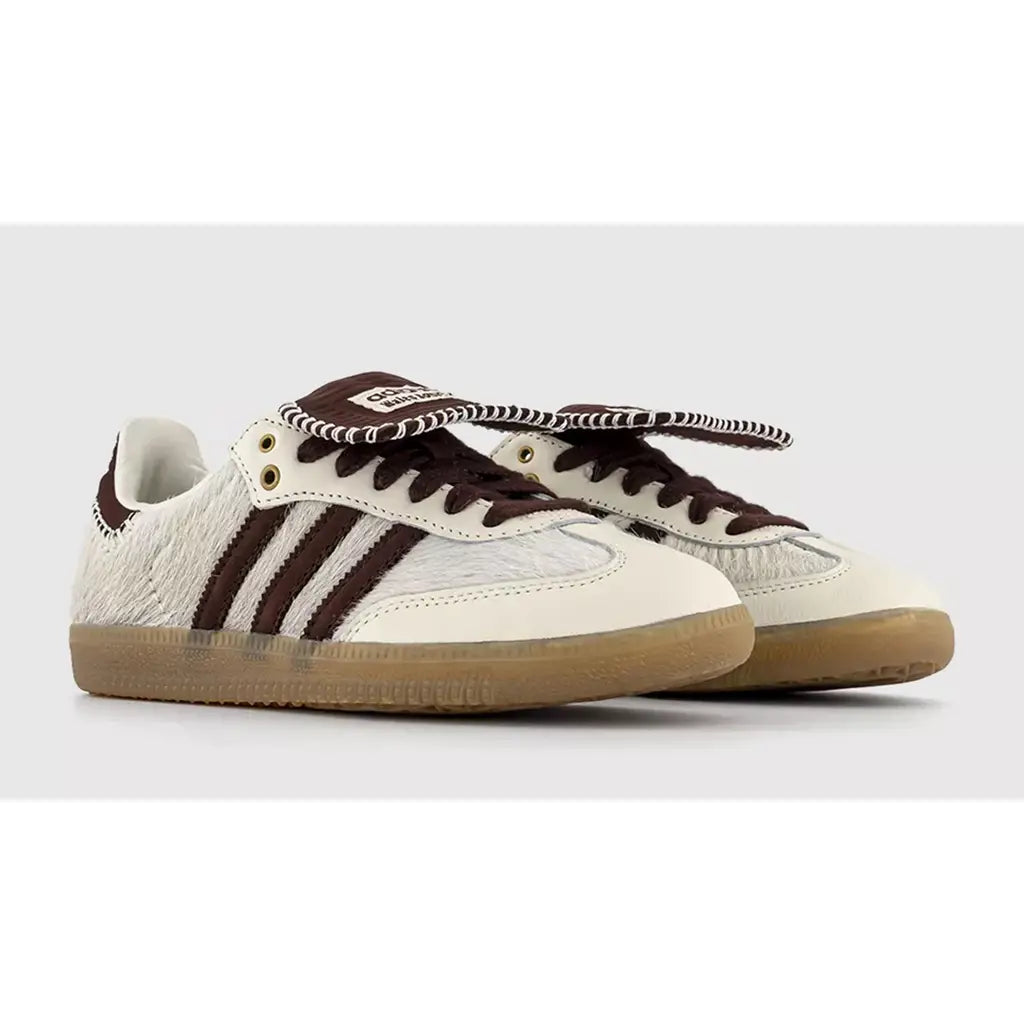 Wales Bonner x Adidas Samba Pony Sneakers – Tonal Cream White