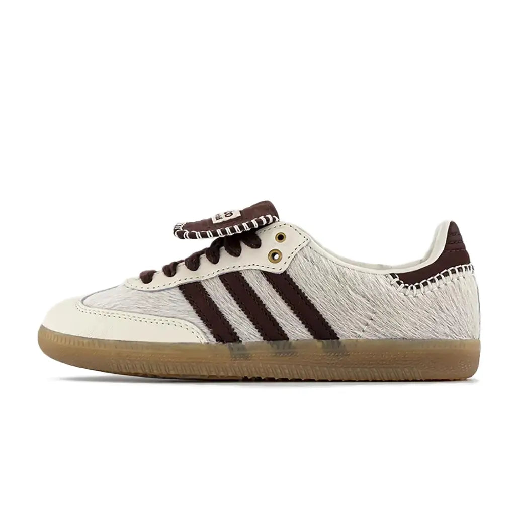 Wales Bonner x Adidas Samba Pony Sneakers – Tonal Cream White