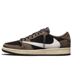 Nike Air Jordan 1 Retro Low OG SP x Travis Scott Cactus Jack “Black Dark Mocha” – Limited Edition Sneakers
